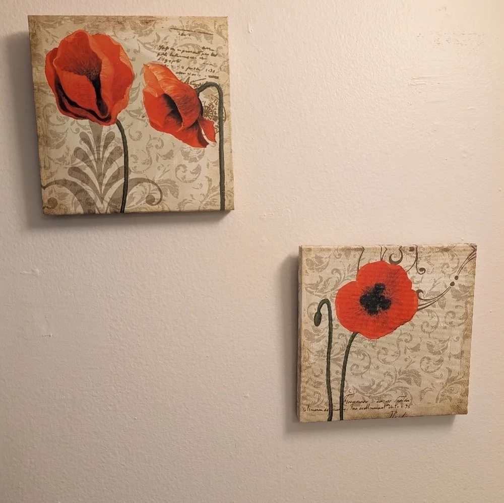 Small Wall Decor Floral Art